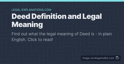 deeds traduzione|deed definition italian.